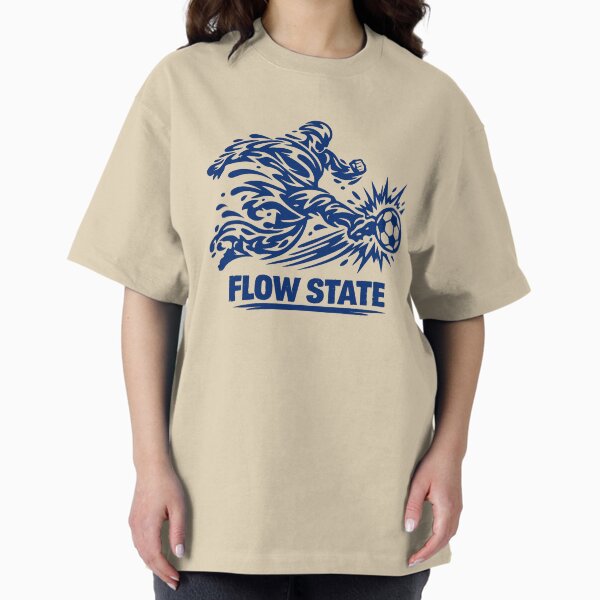 Flow State Soccer Player Abstract Fluid Football - Adult & Kids T-Shirts, Sweatshirts & Hoodies apparel design preview 1