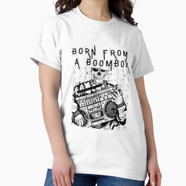 Born from a boombox - Adult & Kids T-Shirts, Sweatshirts & Hoodies apparel design preview 1