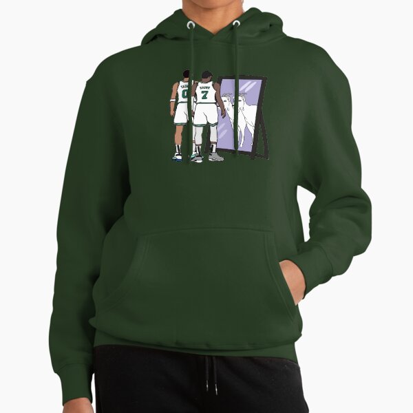 Jayson Tatum and Jaylen Brown Mirror GOATs - Adult & Kids T-Shirts, Sweatshirts & Hoodies apparel design preview 1