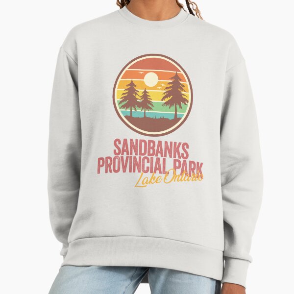 Sandbanks Provincial Park Beach Ontario Canada Retro - Adult & Kids T-Shirts, Sweatshirts & Hoodies apparel design preview 1