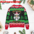 Deck the halls with skulls bodies Christmas sweater product image