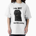 I Did Not See That Coming Funny Shocked Dog Sticker - Adult & Kids T-Shirts, Sweatshirts & Hoodies apparel design preview 1