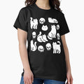 Cats and Skulls Pattern - Adult & Kids T-Shirts, Sweatshirts & Hoodies apparel design preview 1