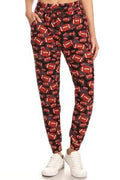 Football Print Soft Lounge Jogger Pants - Adult & Kids T-Shirts, Sweatshirts & Hoodies apparel design preview 1