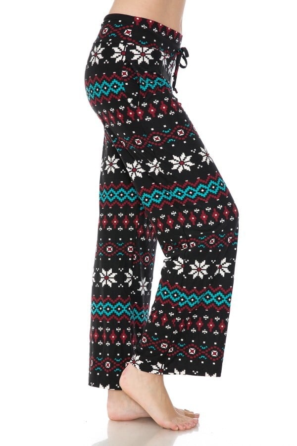 Christmas Fair Isle Print Comfortable Soft Lounge - Adult & Kids T-Shirts, Sweatshirts & Hoodies apparel design preview 1