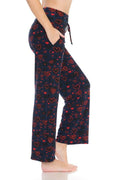 Red Heart Print Soft Lounge Pajama Pants - Adult & Kids T-Shirts, Sweatshirts & Hoodies apparel design preview 1