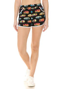 Camper Print Soft Lounge Shorts - Adult & Kids T-Shirts, Sweatshirts & Hoodies apparel design preview 1