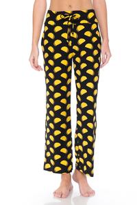 Taco Print Soft Lounge Pajama Pants - Adult & Kids T-Shirts, Sweatshirts & Hoodies apparel design preview 1
