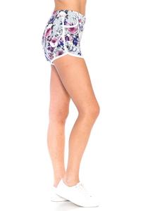 SALE Floral Print Soft Lounge Shorts - Adult & Kids T-Shirts, Sweatshirts & Hoodies apparel design preview 2
