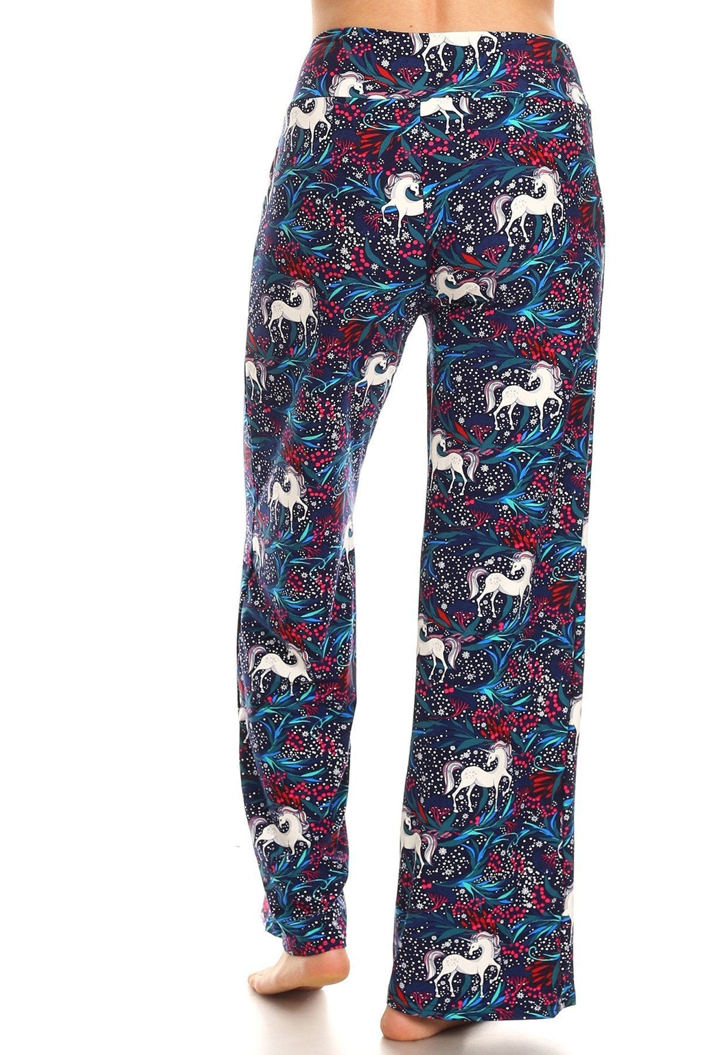 Abstract Unicorn Print Comfortable Soft Lounge Pajama - Adult & Kids T-Shirts, Sweatshirts & Hoodies apparel design preview 2