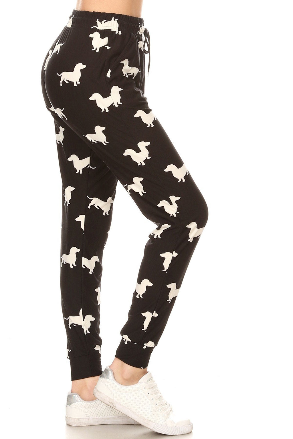 Dog Print Soft Lounge Jogger Pants - Adult & Kids T-Shirts, Sweatshirts & Hoodies apparel design preview 2