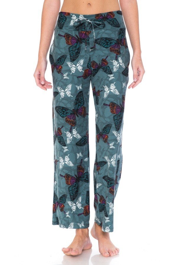 Butterfly Print Comfortable Soft Lounge Pajama Pants - Adult & Kids T-Shirts, Sweatshirts & Hoodies apparel design preview 2