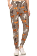 Horse Print Soft Lounge Jogger Pants - Adult & Kids T-Shirts, Sweatshirts & Hoodies apparel design preview 1