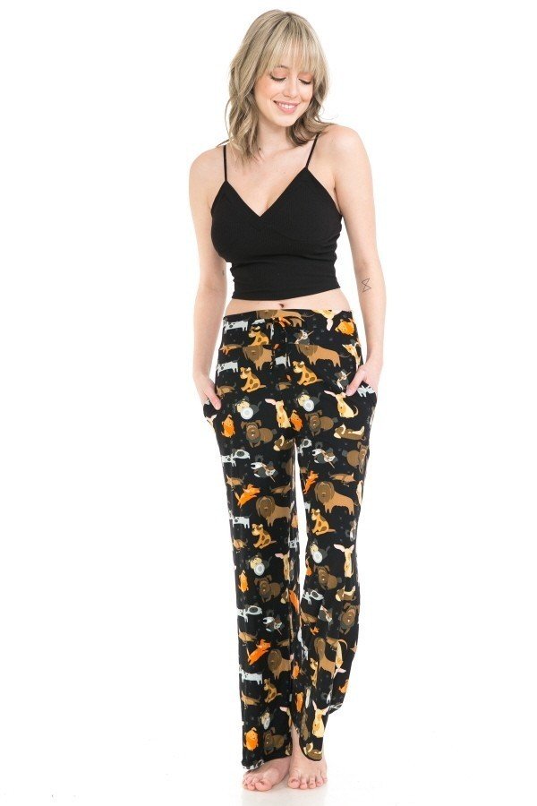 Dog Lover Comfortable Soft Lounge Pajama Pants - Adult & Kids T-Shirts, Sweatshirts & Hoodies apparel design preview 1