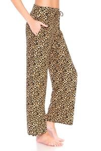 Leopard Print Soft Lounge Pajama Pants - Adult & Kids T-Shirts, Sweatshirts & Hoodies apparel design preview 1