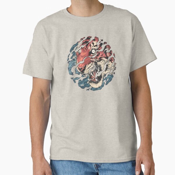 Tora Japanese tiger tattoo art - Adult & Kids T-Shirts, Sweatshirts & Hoodies apparel design preview 1