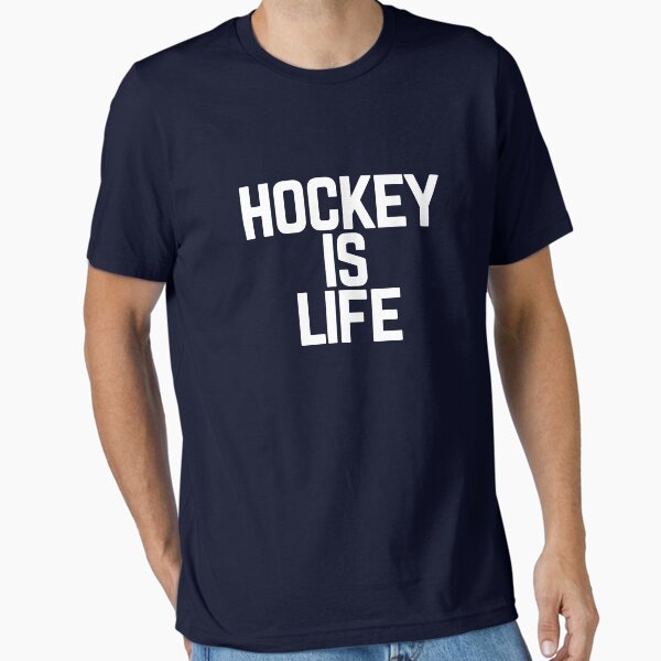 Hockey is life - Adult & Kids T-Shirts, Sweatshirts & Hoodies apparel design preview 1