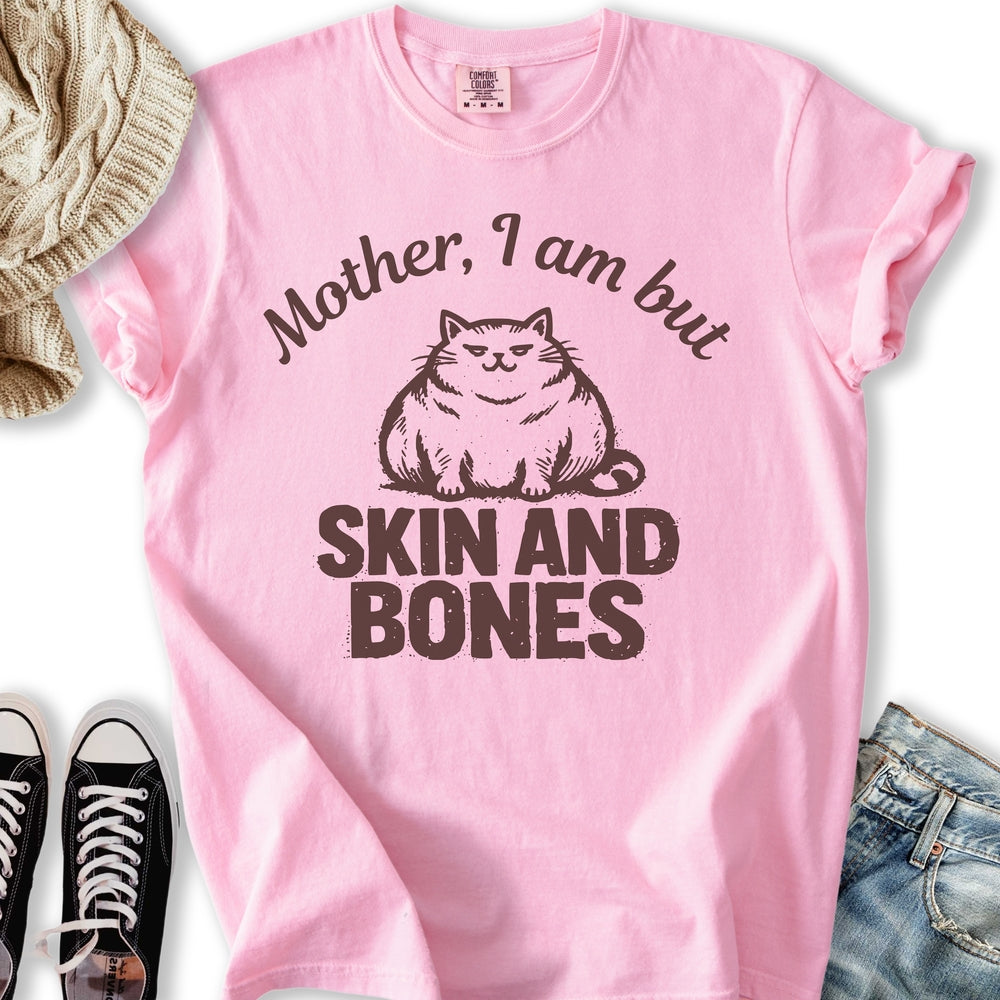 Skin and Bones Cat - Adult & Kids T-Shirts, Sweatshirts & Hoodies apparel design preview 2