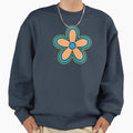 Daisy Age Cartoon Flower - Adult & Kids T-Shirts, Sweatshirts & Hoodies apparel design preview 1