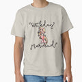 Birthday mermaid - Adult & Kids T-Shirts, Sweatshirts & Hoodies apparel design preview 1