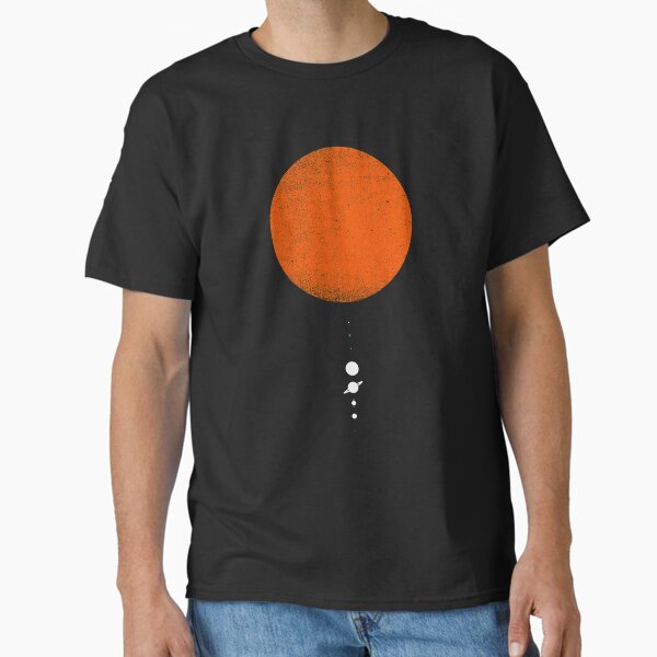 Minimal Solar System - Adult & Kids T-Shirts, Sweatshirts & Hoodies apparel design preview 1