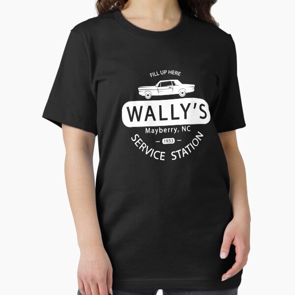 Andy Griffith Show Wally's Service Station Classic TV - Adult & Kids T-Shirts, Sweatshirts & Hoodies apparel design preview 1