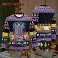 Die Hard Nakatomi Plaza Building Ugly Sweater product image