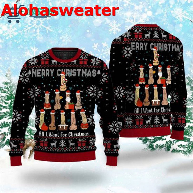 Dirty all i want for Christmas sweater product image