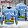 Duck Hunting Santa Ugly Christmas Sweater product image