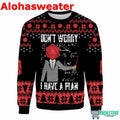 Dungeons Dragons Don’t Worry I Have A Plan Ugly Christmas Sweater product image