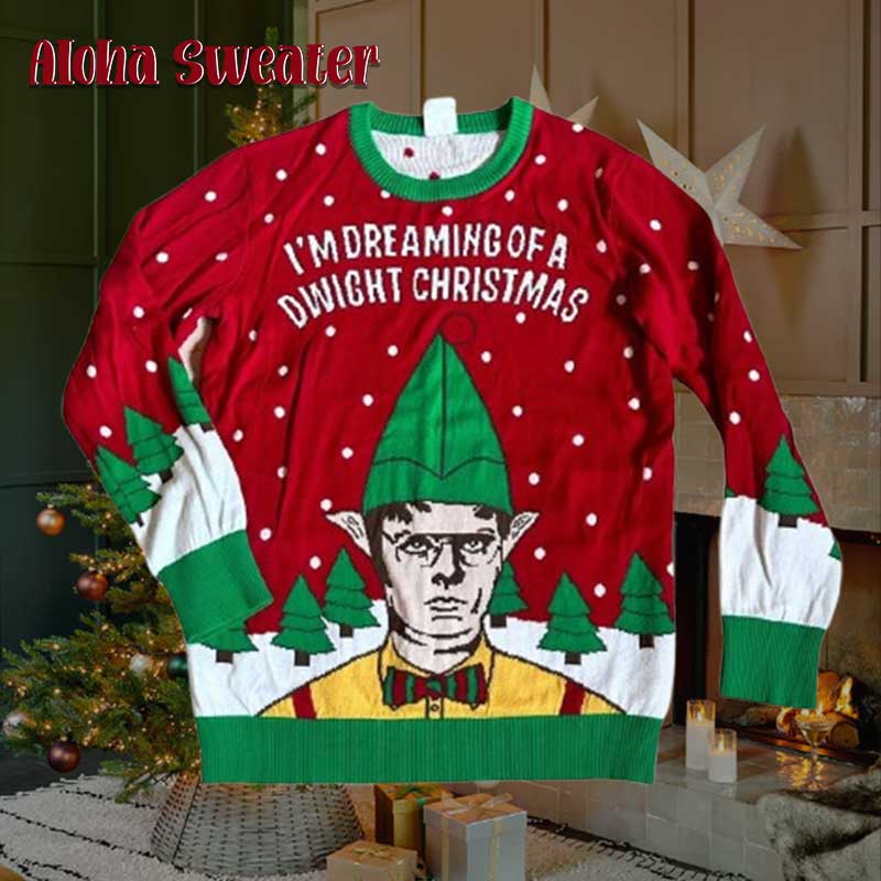 My Advice Never Get Married The Office Ugly Christmas Sweater product image 5