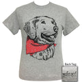 Girlie Girl Originals Preppy Bandana Retreiver Grey - Adult & Kids T-Shirts, Sweatshirts & Hoodies apparel design preview 1