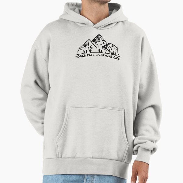 Rocks Fall, Everyone Dies - Adult & Kids T-Shirts, Sweatshirts & Hoodies apparel design preview 1