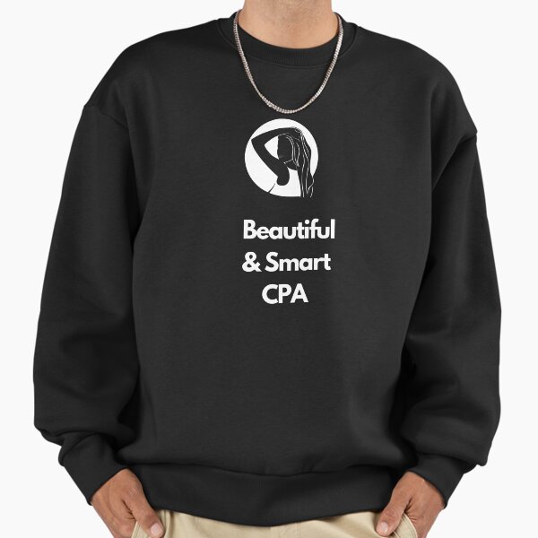 Beautiful and smart CPA. - Adult & Kids T-Shirts, Sweatshirts & Hoodies apparel design preview 1