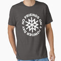 No Friends on a Powder Day - Adult & Kids T-Shirts, Sweatshirts & Hoodies apparel design preview 1