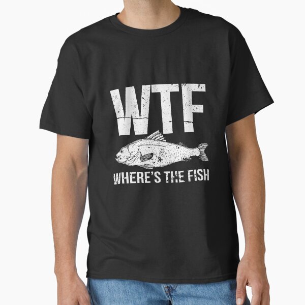 WTF Where's The Fish - Adult & Kids T-Shirts, Sweatshirts & Hoodies apparel design preview 1
