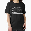 The Patriarchy Bad would not recommend - Adult & Kids T-Shirts, Sweatshirts & Hoodies apparel design preview 1