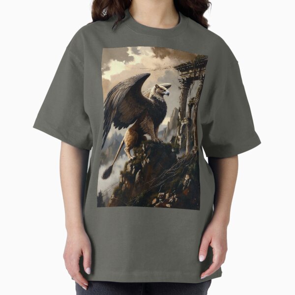 Golden Griffin Mythology Artwork - Adult & Kids T-Shirts, Sweatshirts & Hoodies apparel design preview 1