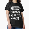 Astrophotographer powered by coffee - Adult & Kids T-Shirts, Sweatshirts & Hoodies apparel design preview 1