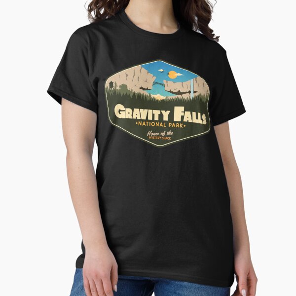Gravity Falls National Park Home of the Mystery - Adult & Kids T-Shirts, Sweatshirts & Hoodies apparel design preview 1
