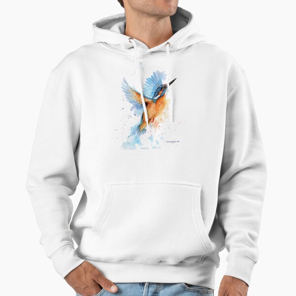 Kingfisher watercolour - Adult & Kids T-Shirts, Sweatshirts & Hoodies apparel design preview 1