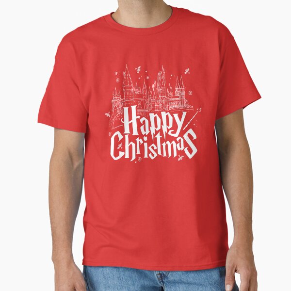 Happy Christmas Magical Holiday Design - Adult & Kids T-Shirts, Sweatshirts & Hoodies apparel design preview 1