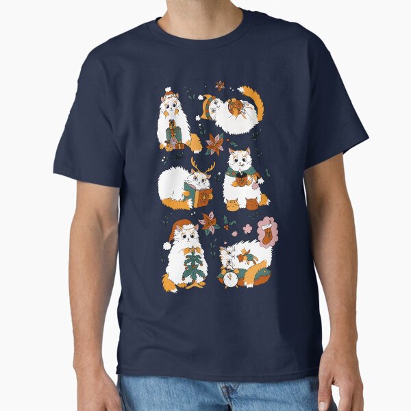 Christmas cats - Adult & Kids T-Shirts, Sweatshirts & Hoodies apparel design preview 1