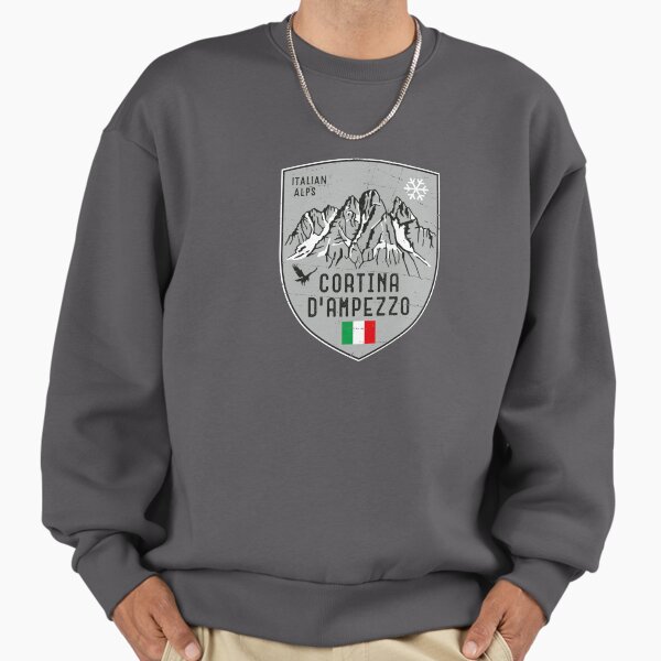 Cortina d Ampezzo Mountain Italy Emblem - Adult & Kids T-Shirts, Sweatshirts & Hoodies apparel design preview 1