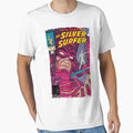 Vintage Silver Surfer - Adult & Kids T-Shirts, Sweatshirts & Hoodies apparel design preview 1