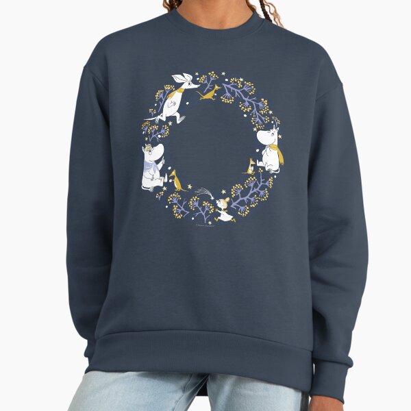 Moomin Moomintroll Co Winter Wreath - Adult & Kids T-Shirts, Sweatshirts & Hoodies apparel design preview 1