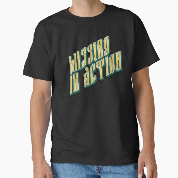 Missing in Action -gift - Adult & Kids T-Shirts, Sweatshirts & Hoodies apparel design preview 1