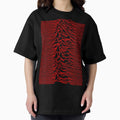 Unknown Pleasures in Red - Adult & Kids T-Shirts, Sweatshirts & Hoodies apparel design preview 1