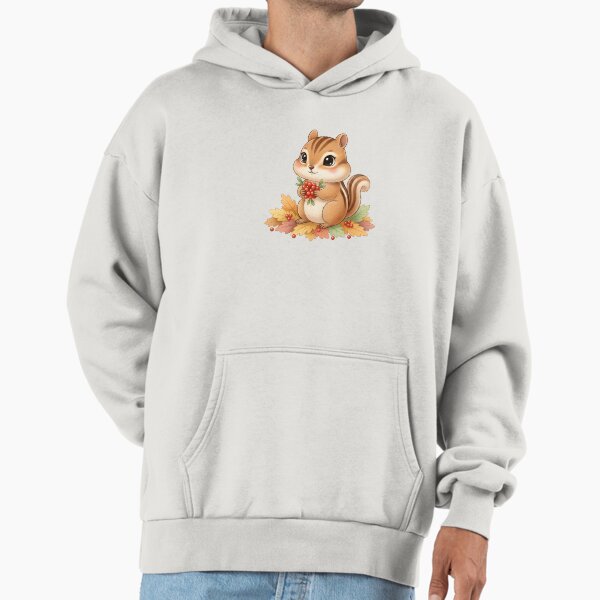 Cute Chipmunk with Berries - Adult & Kids T-Shirts, Sweatshirts & Hoodies apparel design preview 1