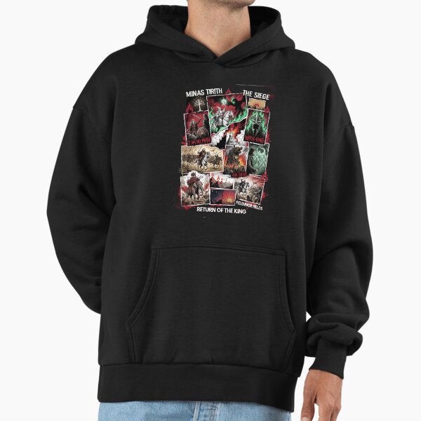 Epic Battle for Minas Tirith Lord of the Rings LOTR - Adult & Kids T-Shirts, Sweatshirts & Hoodies apparel design preview 1